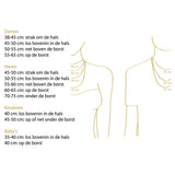 14 Karaat Roségouden basis collier in div. lengtematen, Ankerschakel gediamanteerd  1,1 mm