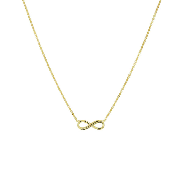 Collier Infinity 43   46 Cm Goud (Geelgoud)