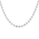 Collier 4,2 Mm 40 + 3 Cm Zilver Gerhodineerd