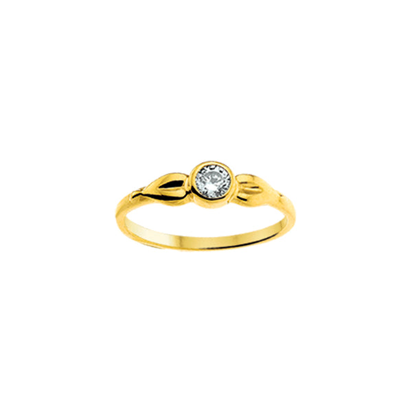 Ring Zirkonia Goud (Geelgoud)