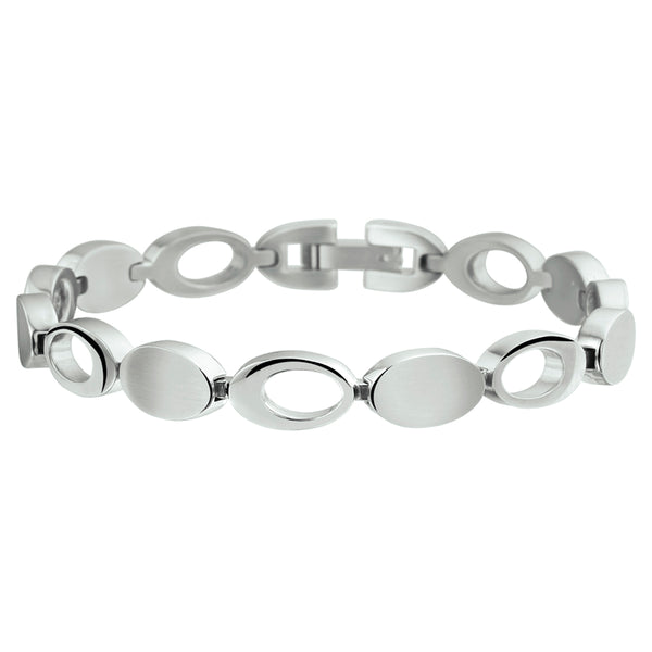 Damesarmband van Edelstaal Choker stijl - Lengte 19cm
