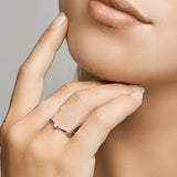 Ring Diamant 0.05ct H Si Goud (Witgoud)