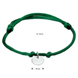 Damesarmband met Gerhodineerd Zilveren Element - Lengte 13+13cm