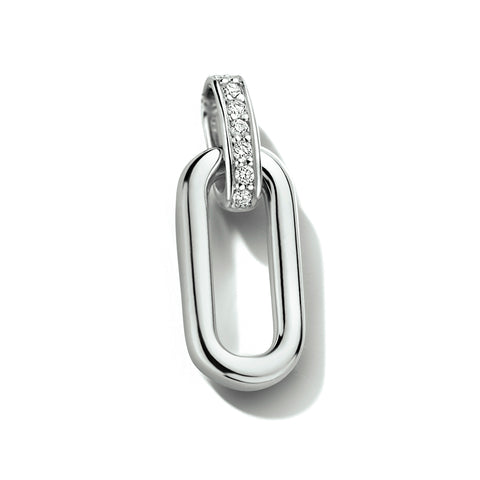 Hanger Diamant 0.035ct H Si Goud (Witgoud)