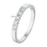 Ring Zirkonia Goud (Witgoud)