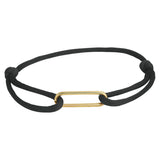 Damesarmband  met 14 Karaat Gouden Element 6.5mm - Lengte 13+13cm