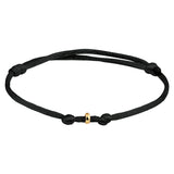 Damesarmband met 14 Karaat Gouden Element 4.5mm - Lengte 13+13cm