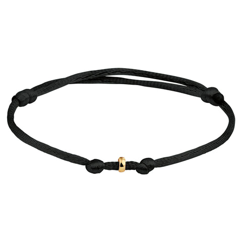 Damesarmband met 14 Karaat Gouden Element 4.5mm - Lengte 13+13cm