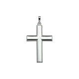 925 Zilveren Kruis hanger, 22 x 36 mm