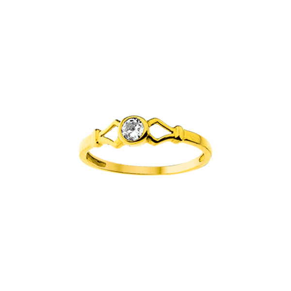 Ring Zirkonia Goud (Geelgoud)