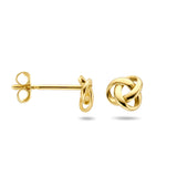 Oorknoppen Knoop Goud (Geelgoud)