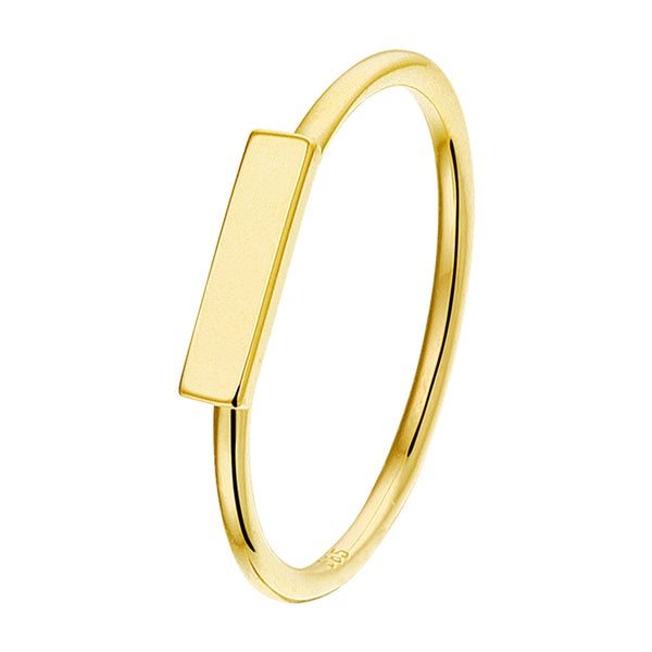 Ring Balkje Goud (Geelgoud)