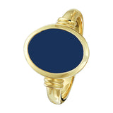 Zegelring Massief Lagensteen 2.76ct Goud (Geelgoud)