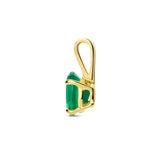 Hanger Groen Agaat 0.65ct Goud (Geelgoud)