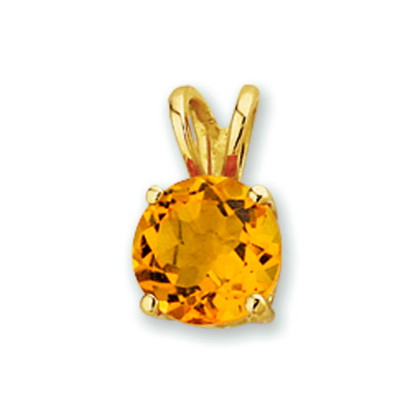 Hanger Citrien 0.92ct Goud (Geelgoud)