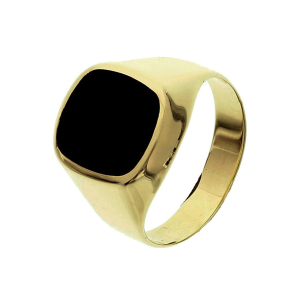 Zegelring Onyx 3.75ct Goud (Geelgoud)