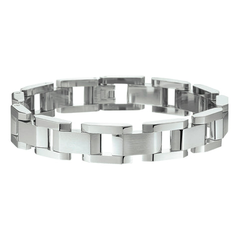 Herenarmband 11.5mm van Edelstaal - Lengte 21.5cm