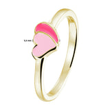 Ring Hartjes Goud (Geelgoud)