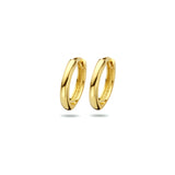 14 Karaat Geelgouden Klapoorringen - Diameter 12.5mm