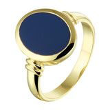 Zegelring Massief Lagensteen 2.76ct Goud (Geelgoud)