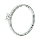 Ring Diamant 0.05ct H Si Goud (Witgoud Met Palladium)