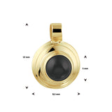 Hanger Onyx Goud (Geelgoud)