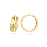 14 Karaat Geelgouden Klapoorringen - Hoogte 14.5mm