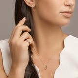 Ring Diamant 0.11ct H Si Goud (Bicolor Goud Geel/Wit)
