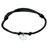 Damesarmband met Gerhodineerd Zilveren Element - Lengte 13+13cm