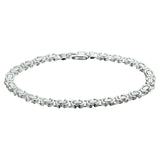 Herenarmband 5.5mm van 925 Zilver, Platte Koningsschakel - Lente 21cm