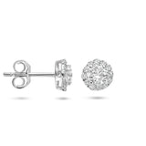 Oorknoppen Made Diamond 0.66ct (2x 0.33ct)  14 Karaat Witgoud met Palladium
