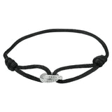 Damesarmband met Gerhodineerd Zilver, Zirkonia - Lengte 13+13cm