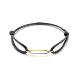 Damesarmband met 14 Karaat Gouden  Schakel - Lengte 13+13cm