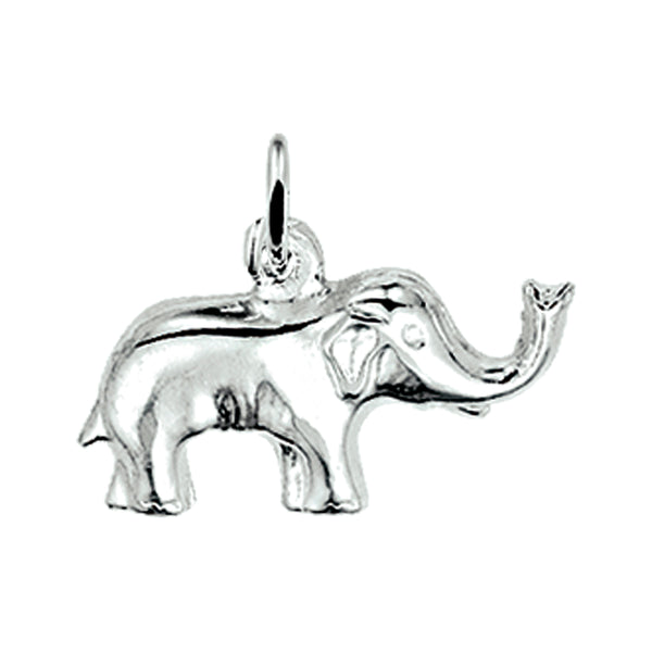 Hanger olifant 19.5 x 12 mm van 925 Zilver