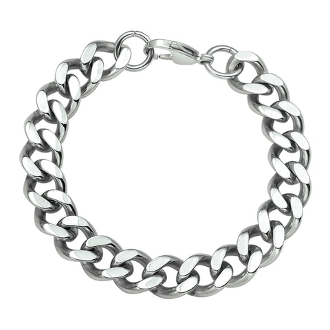 Herenarmband 11.5mm van Edelstaal, Gourmet Schakel - Lengte 20cm