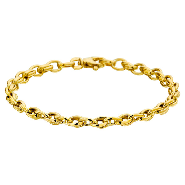 Armband 5,0 Mm 19 Cm Goud (Geelgoud)