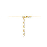 Geelgouden collier lengte 41cm+4 - 31 Zoetwater Parels 4 mm - 14Krt. Goud