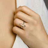 Ring Zilver Gerhodineerd