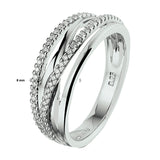 Ring Diamant 0.25ct H Si Goud (Witgoud)