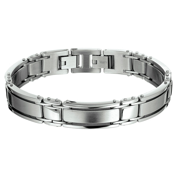 Herenarmband 11 mm van Edelstaal - Lengte 21cm