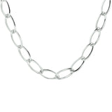 Collier 7,2 Mm 45 Cm Zilver Gerhodineerd