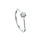 Ring Zirkonia Goud (Witgoud)