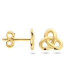 Oorknoppen van 14 Karaat Geelgoud - Formaat 7.5x7.5mm