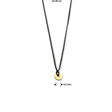 14 Karaat Geelgouden hanger met collier - Lengte tot 60cm