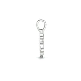 Hanger Eenhoorn Zilver Gerhodineerd