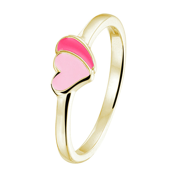 Ring Hartjes Goud (Geelgoud)