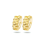 Klapoorringen Gourmet 5 X 13 Mm Goud (Geelgoud)