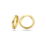 14 Karaat Geelgouden Klapoorringen - Diameter 12.5mm