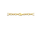 Damescollier Anker 9,2mm van 14 Karaat Geelgoud - Lengte 45cm