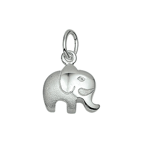 Hanger olifant 10.5 x 11.5 mm van 925 Zilver